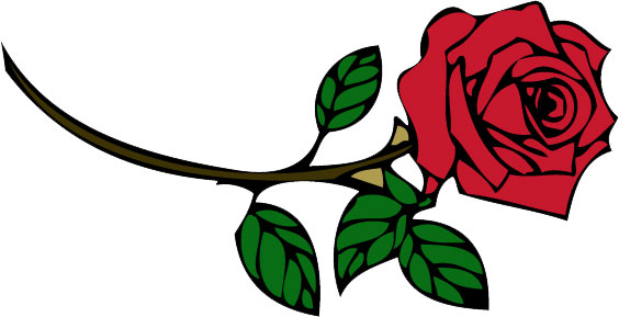 赤 イラスト バラ イラスト バラのフリー素材集 ばら柄 バラのイラスト素材画像集 Naver まとめ