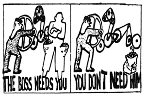 The Boss Needs You T Shirt detail image