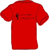 We Can No Longer Afford The Rich T Shirt image